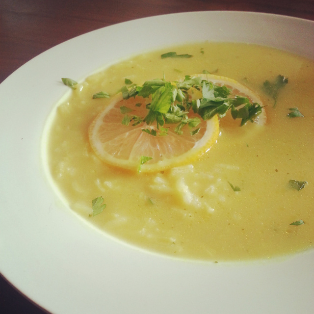 Zitronen-Curry-Suppe